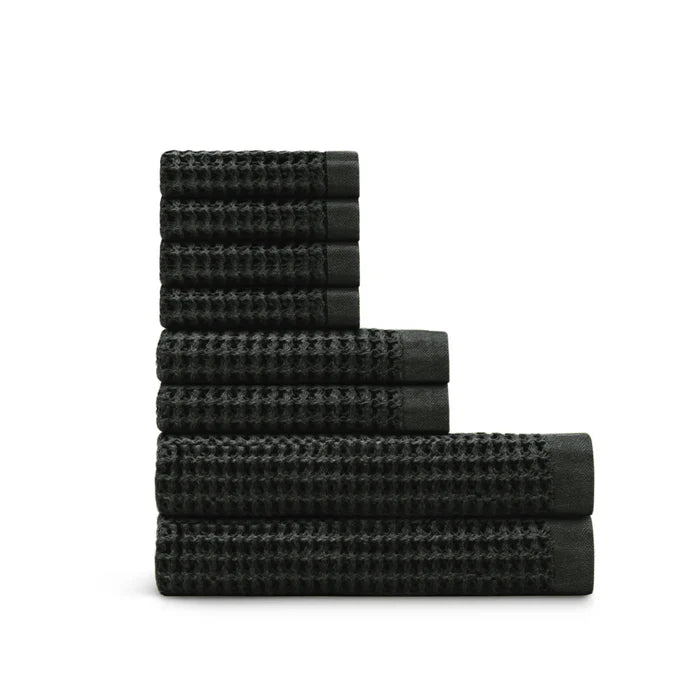 Ultrasoft Complete Waffle Bundle - Black - 8 piece set