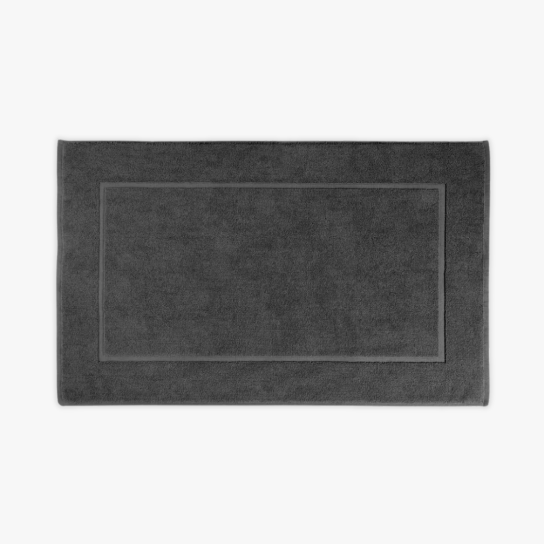 Egyptian Cotton Bath Mat - Dark Grey