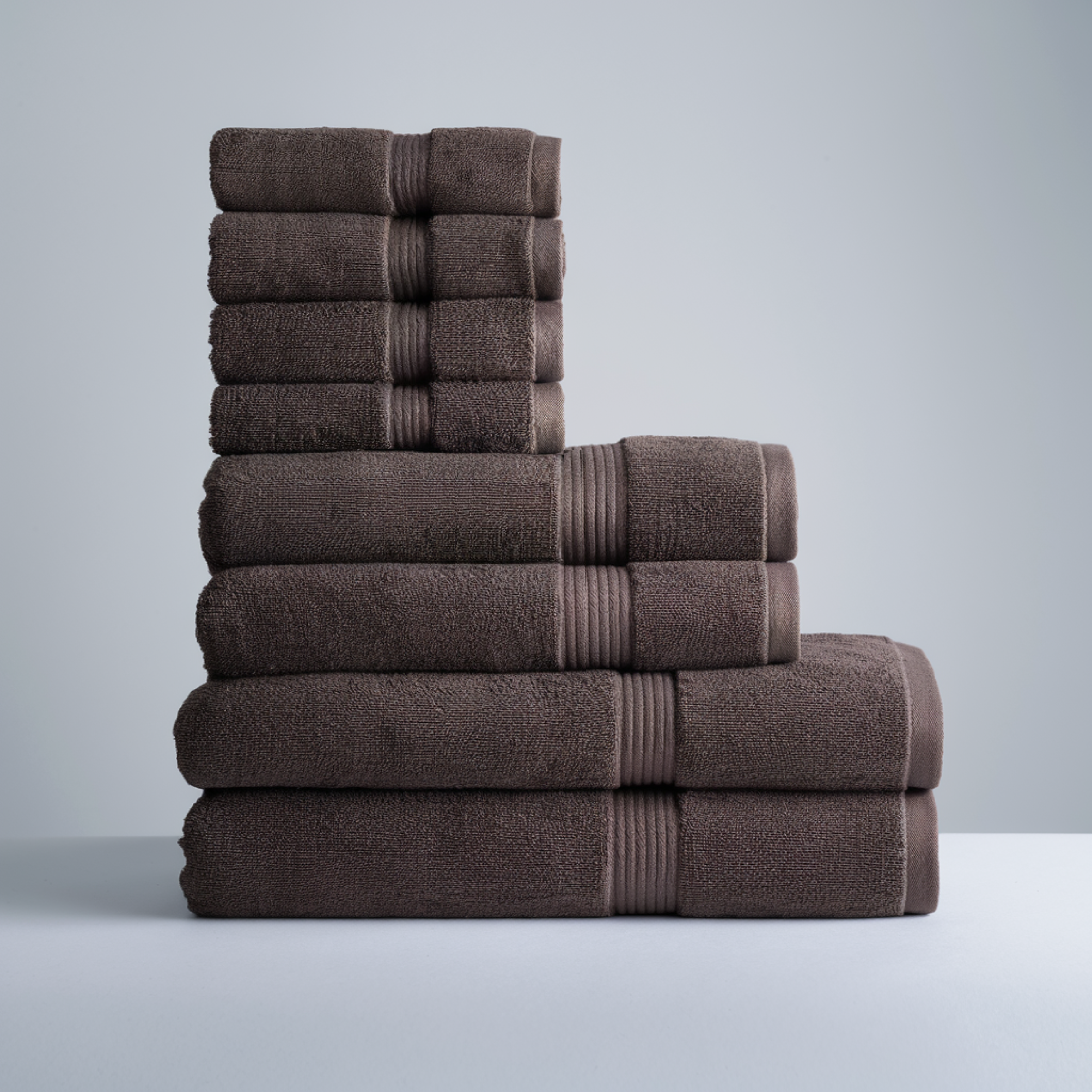 Ultrasoft Complete Bath Bundle - Dark Brown - 8 piece set