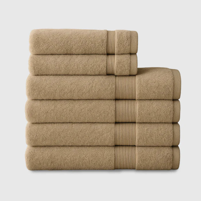 Heavyweight Cotton Spa Bundle 6pcs - Beige