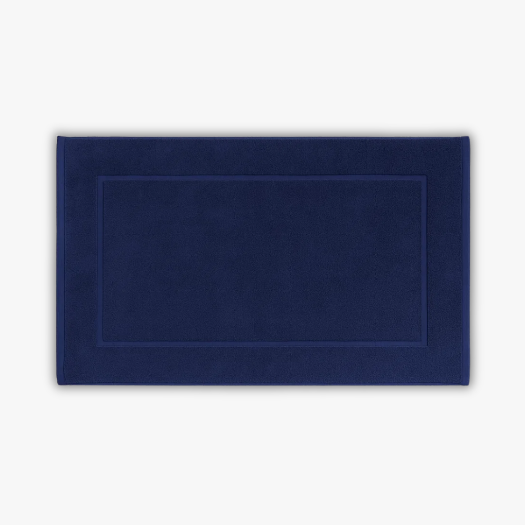 Egyptian Cotton Bath Mat - Navy