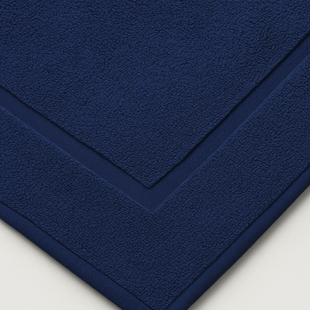 Egyptian Cotton Bath Mat - Navy