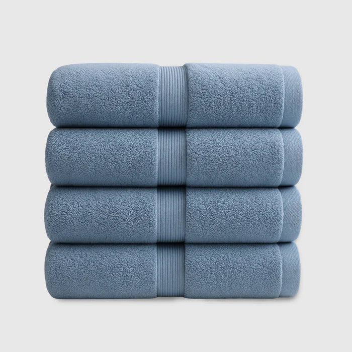 Heavyweight Cotton Hand Towels 4pcs - Navy