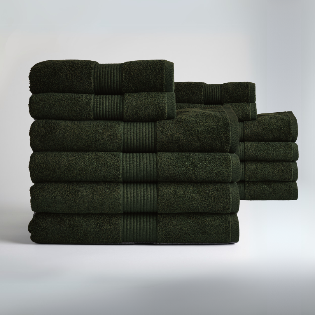 Ultrasoft Spa Bundle 12pcs Dark Green