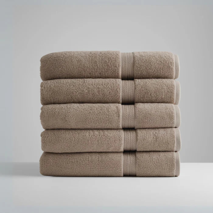 Ultrasoft Egyptian Cotton Hand Towels 5pcs Beige