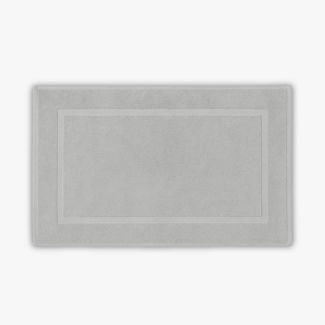 Egyptian Cotton Bath Mat - Soft Grey