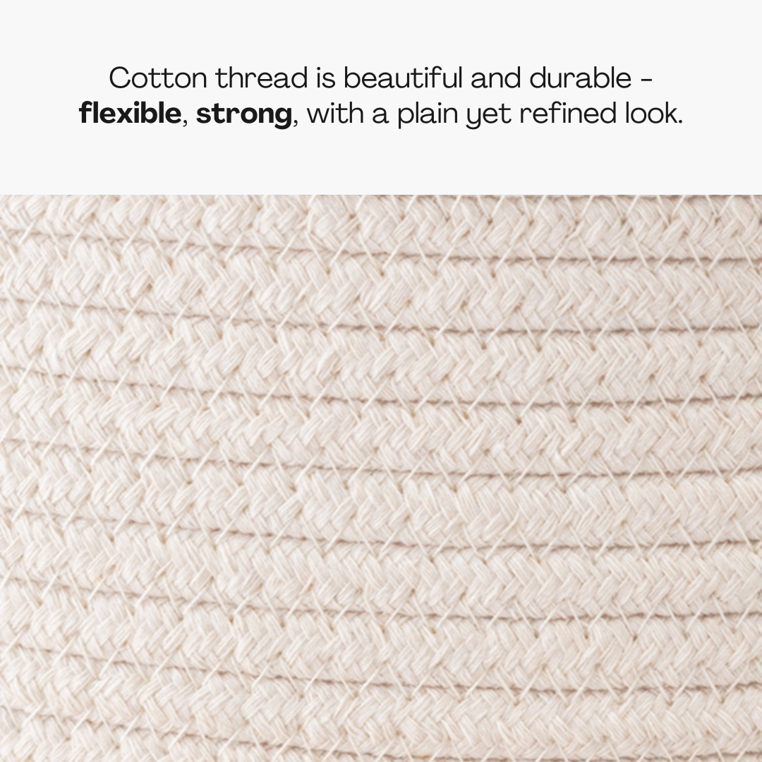 Plush Towel Storage Basket