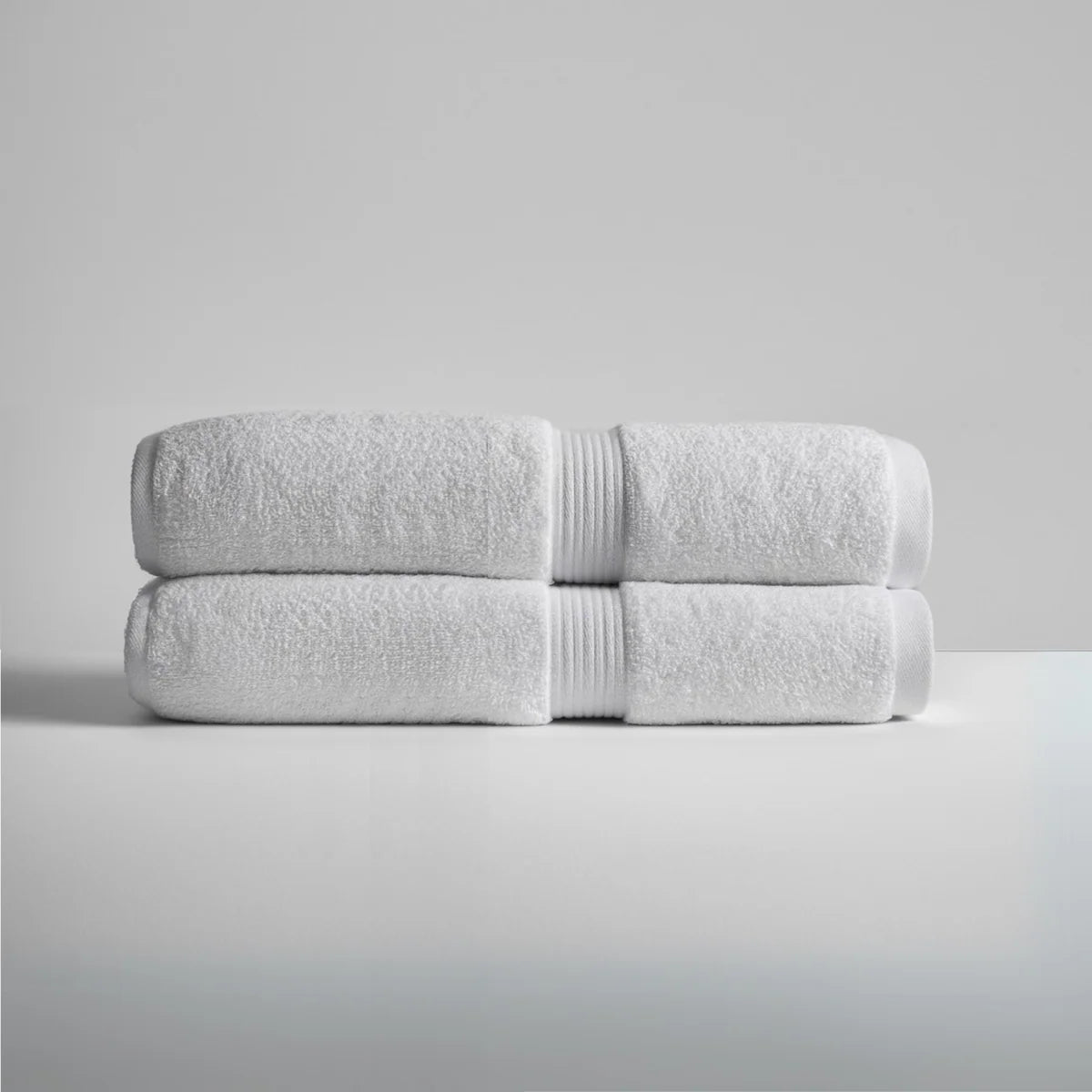 Ultrasoft Egyptian Cotton Hand Towels 2pcs Pure White