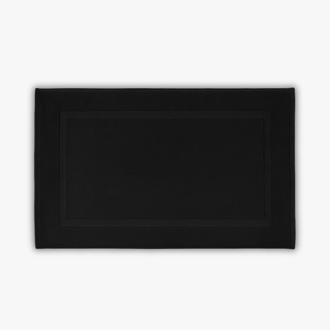 Egyptian Cotton Bath Mat - Black