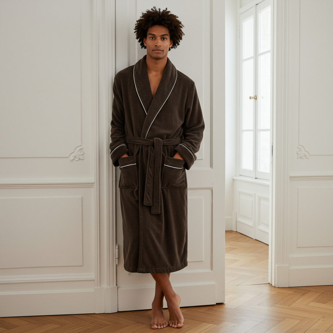 Ultra Plush Serenity Robe - Dark Brown
