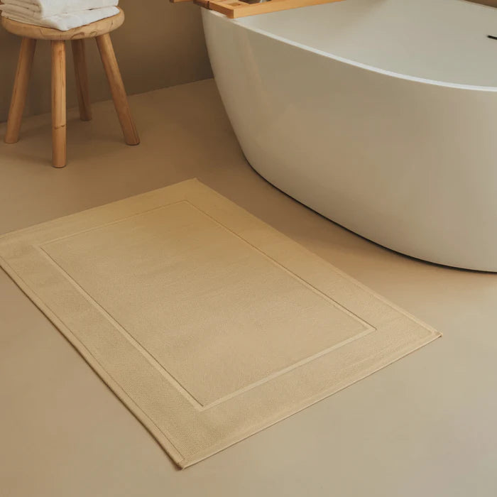 Egyptian Cotton Bath Mat - Beige