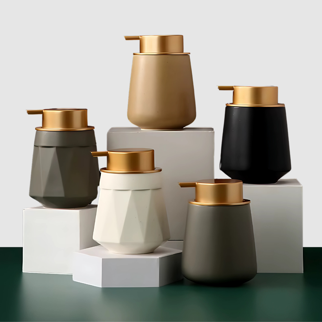 Modern Matte Refillable Soap & Lotion Dispenser